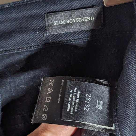 MAISON SCOTCH EL SANTO CAMALEON SIDE CROCHET SLIM BF DENIM US 28W/32L - Picture 4 of 5